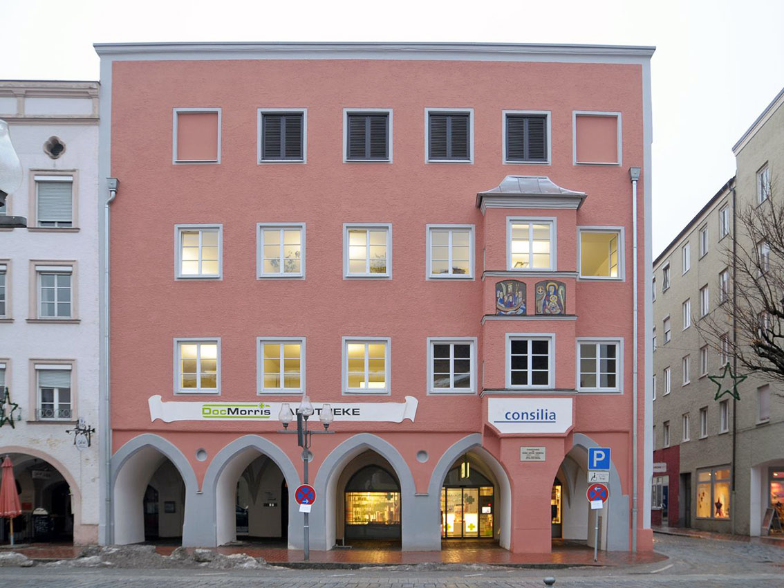 Gebäude am Stadtplatz